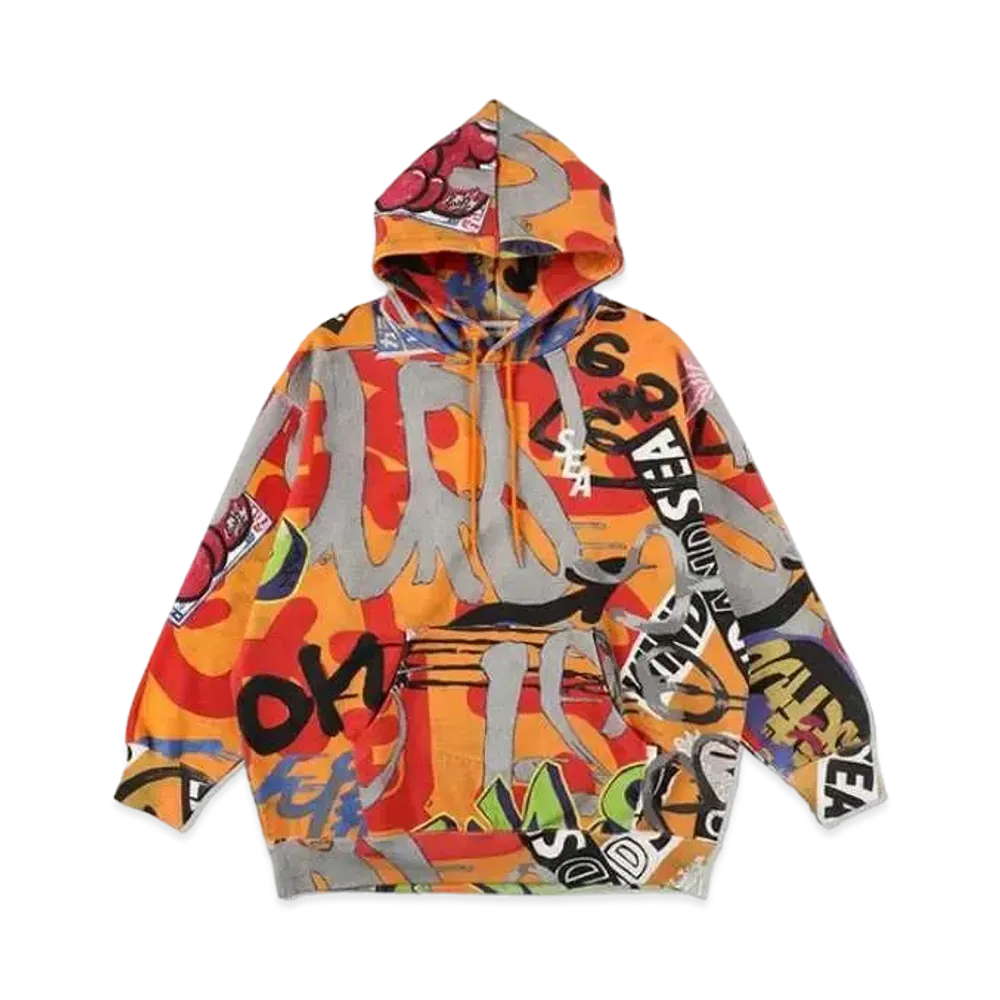 WIND AND SEA x LEE KAN KYO Hoodie "Orange"