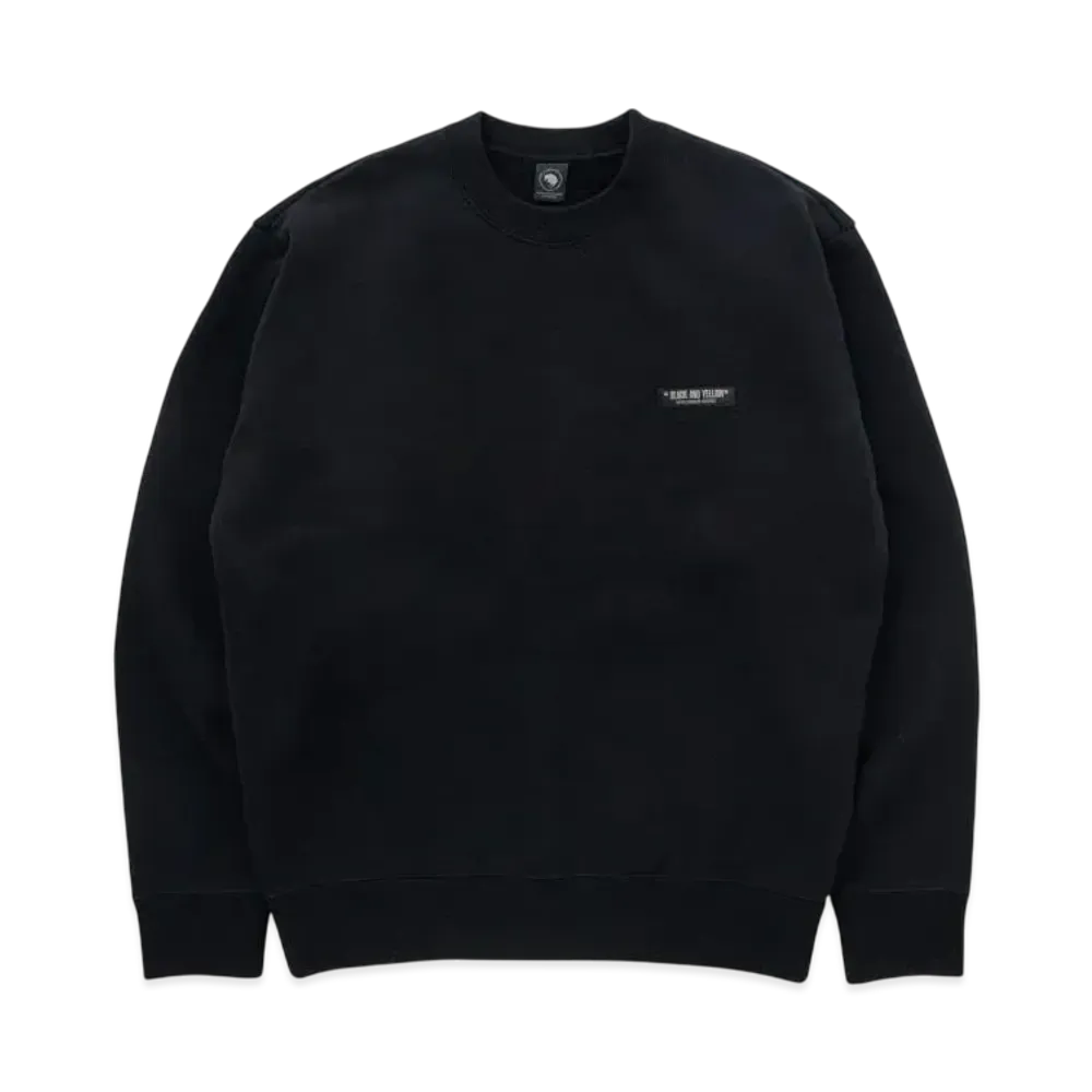 RATS Fleece Crew Neck Sweat "Black"
