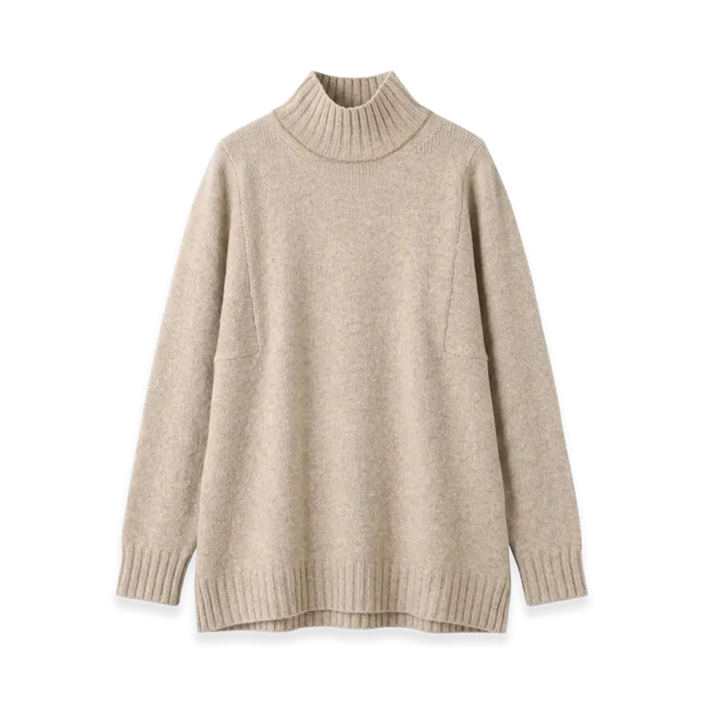 Max Mara Women's Aceti Turtleneck Sweater "Beige"