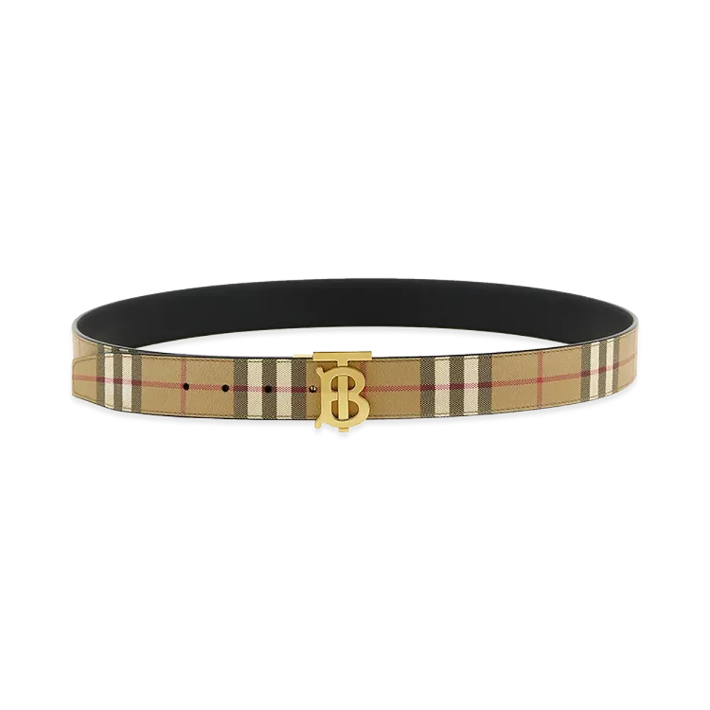 Burberry 'TB' Reversible Belt "Multi"