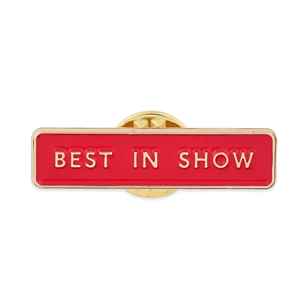 Barbour x Paul Smith Best In Show Pin Badge "Red"