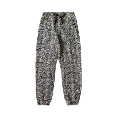 KAPITAL Fleece Snake Sweat Rib Pants "Grey"
