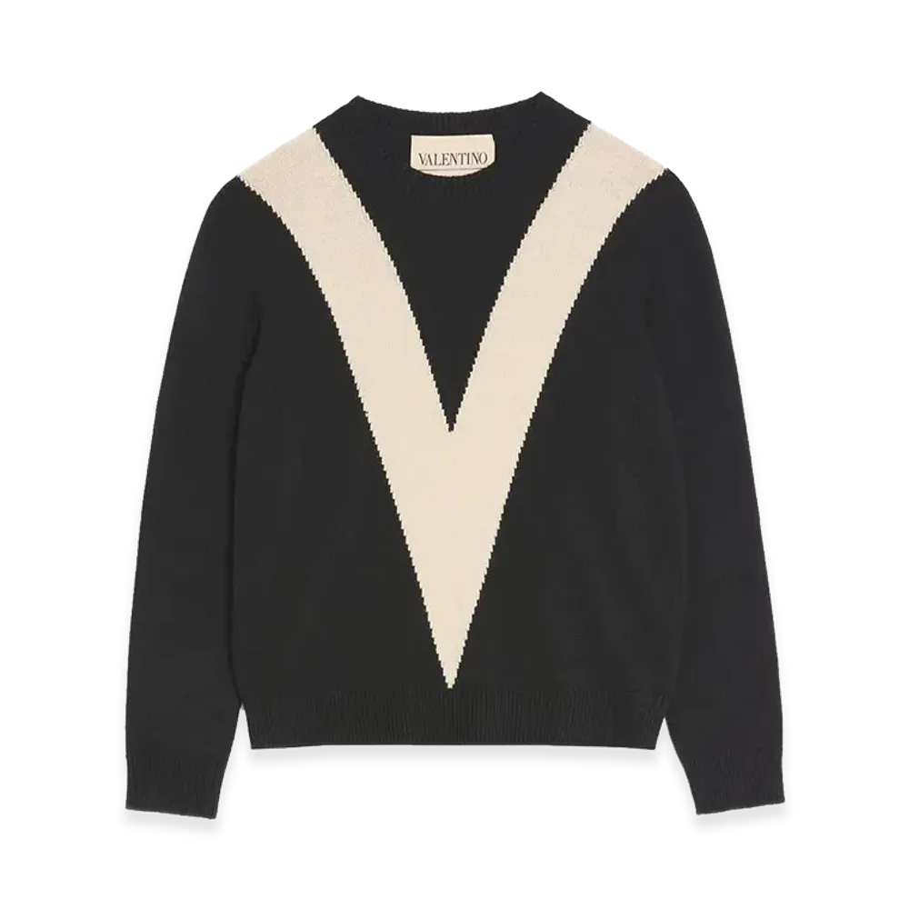 Valentino Wool Pullover "Black"