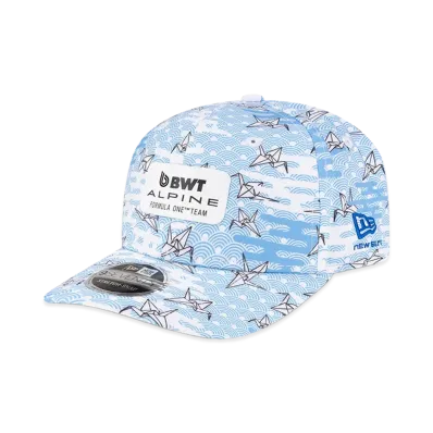 NEW ERA 9Seventy Stretch Snap BWT Alpine Formula 1 Team Japanese Race Special "White/Sky Blue"