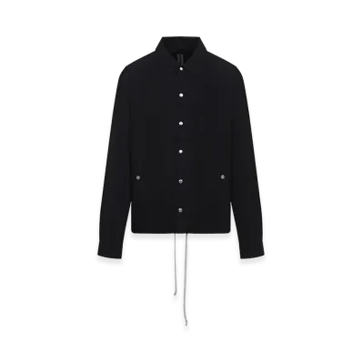 Rick Owens DRKSHDW Snapfront Jacket "Black"