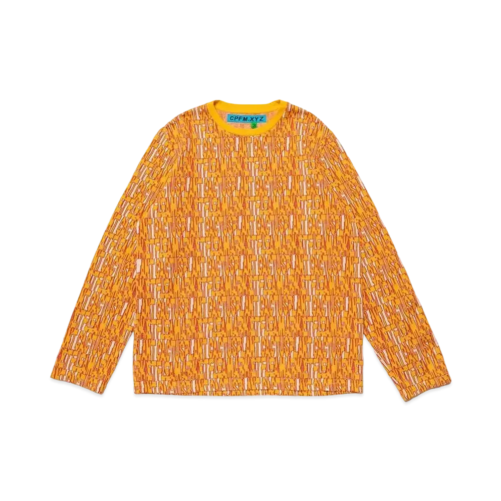 HUMAN MADE CPFM Long sleeve shirt "Orange"