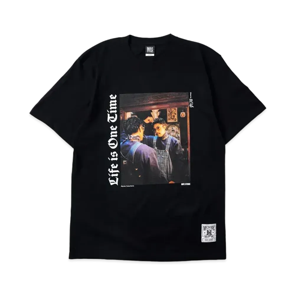 MFC STORE x 数原龍友 x RK Life Is One Time Tee "Black"