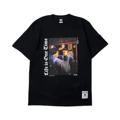 MFC STORE x 数原龍友 x RK Life Is One Time Tee "Black"