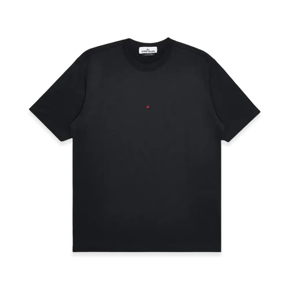 Stone Island 211X3 Back Logo Print Star T-Shirt - 22SS "Black"