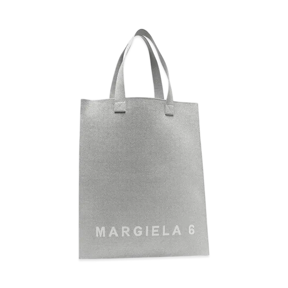 MM6 Maison Margiela Tote Bag Milano Tote "Silver"