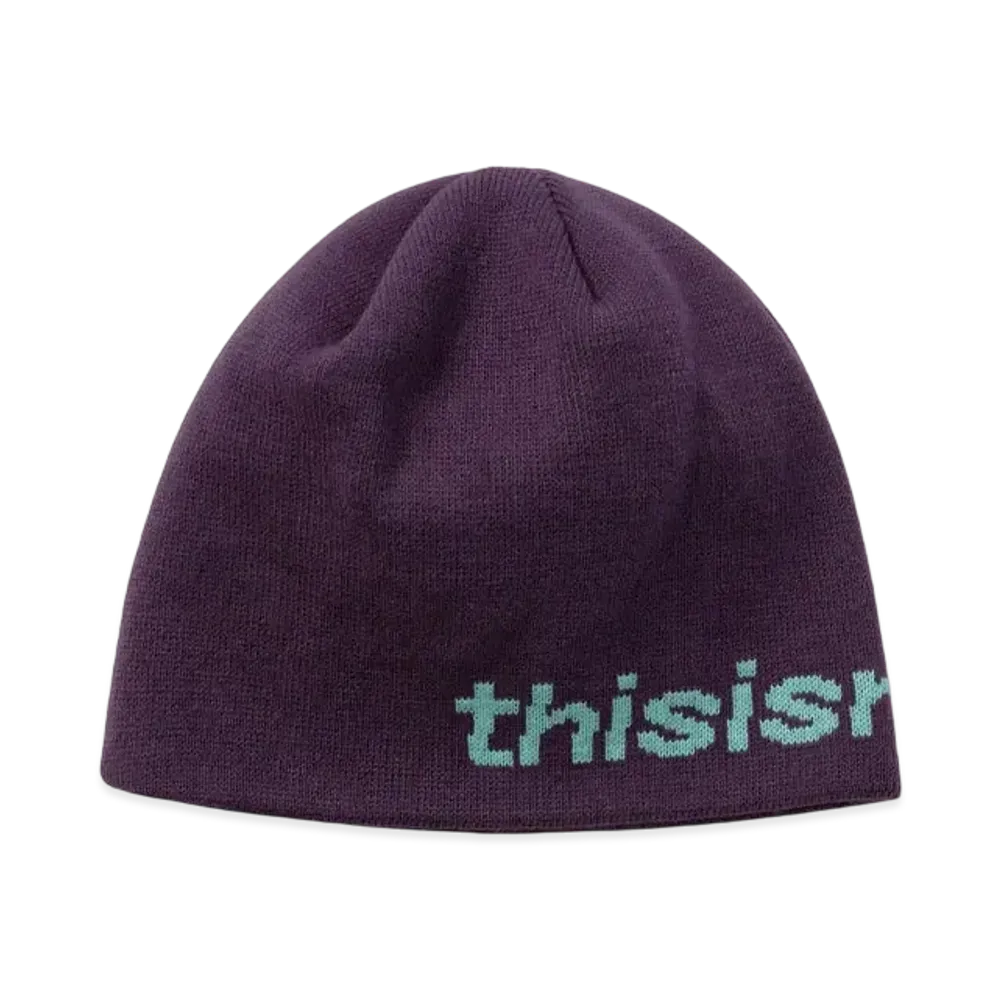 thisisneverthat SP-Logo No Cuff Beanie "Purple"