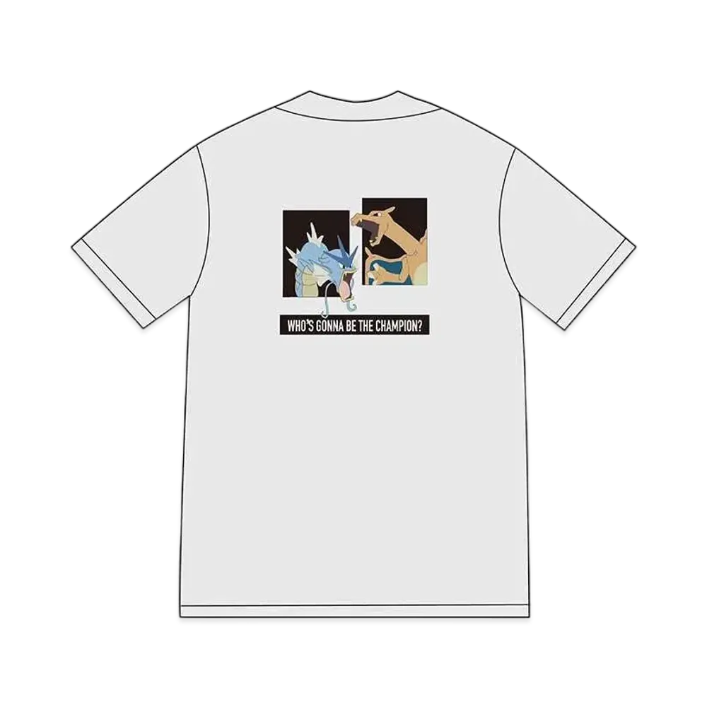 Uniqlo Pokemon AllStars UT Graphic T-Shirt Gyarados Charizard "White"