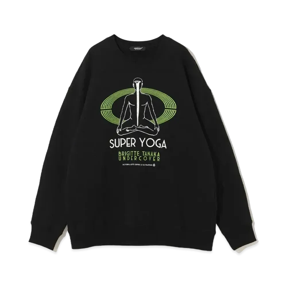 UNDERCOVER x Brigitte Tanaka Cotton sweatshirt pullover "Black"