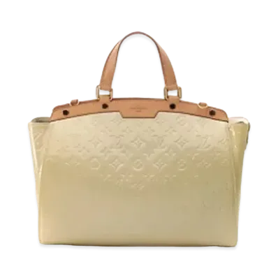 Louis Vuitton Blair GM Monogram Vernis "Blanc Corail"
