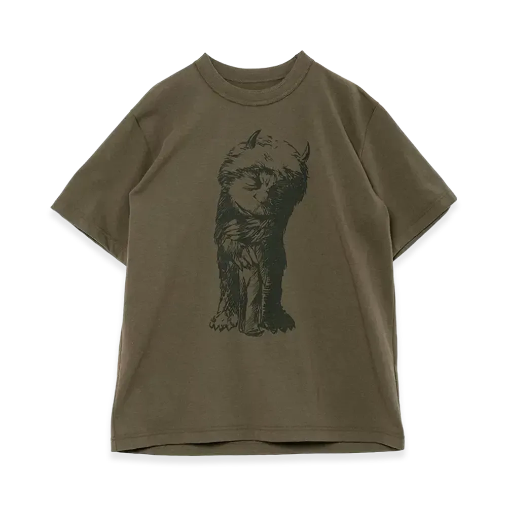 sacai WHERE THE WILD THINGS ARE T-Shirt "Dark Khaki"