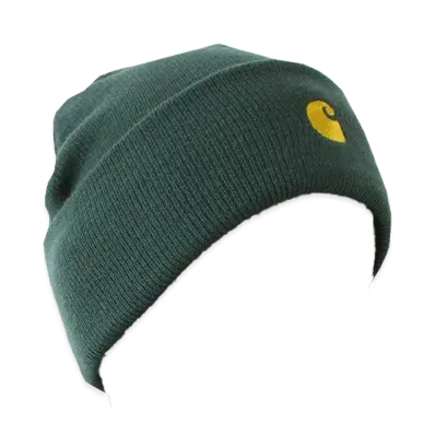 Carhartt WIP Chase Beanie "Juniper/Gold"