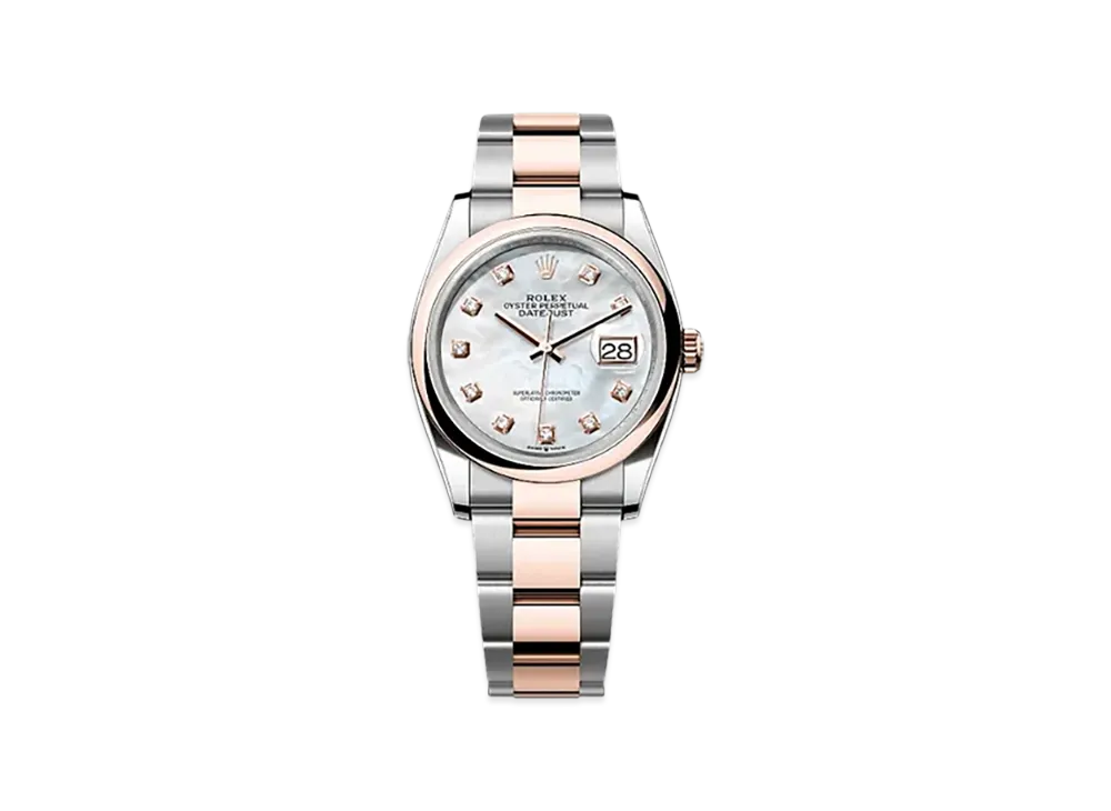 ROLEX Datejust 36 Oystersteel "White"