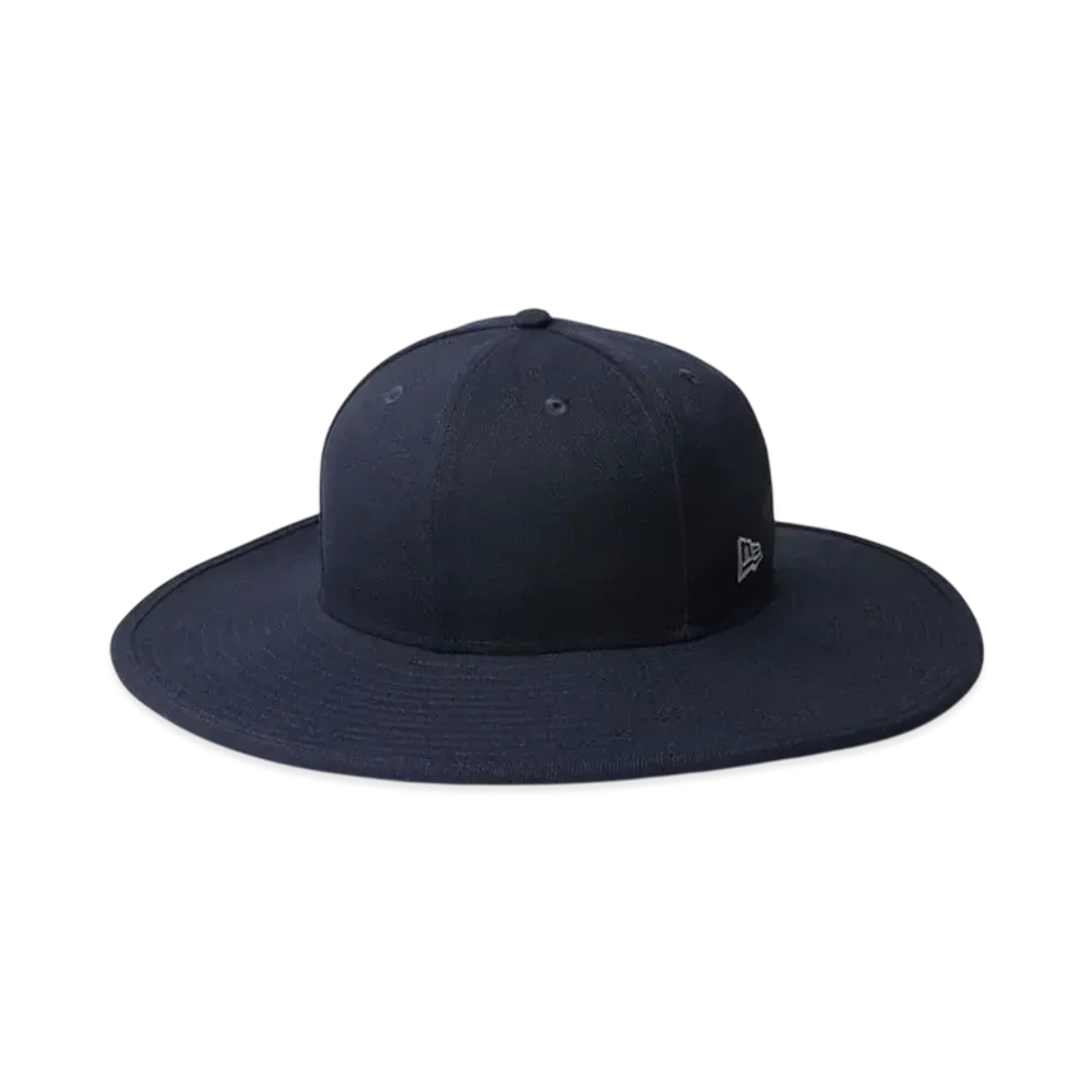 NEW ERA Fitted Long Brim Hat Gray Undervisor "Navy"