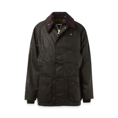 Barbour Bedale Waxed Cotton Jacket "Darkbrown"