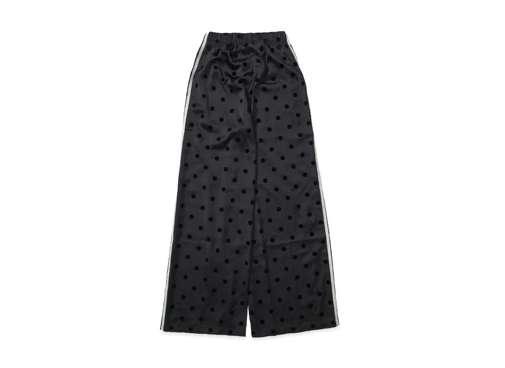 adidas Satin Polka Dot Wide Leg Pants 