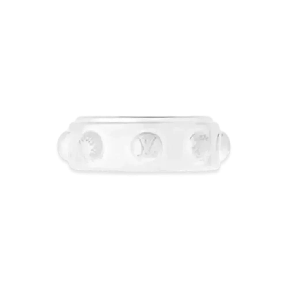 Louis Vuitton LV Rope Studs Ring "Silver"