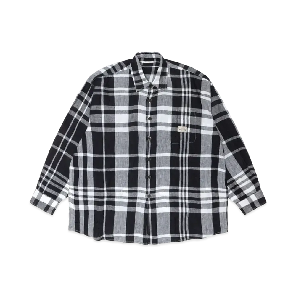 Stussy x Our Legacy Work Shop Borrowed Shirt "Black"