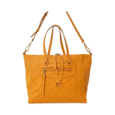Louis Vuitton Lumineuse PM Monogram Empreinte Leather "Safran"