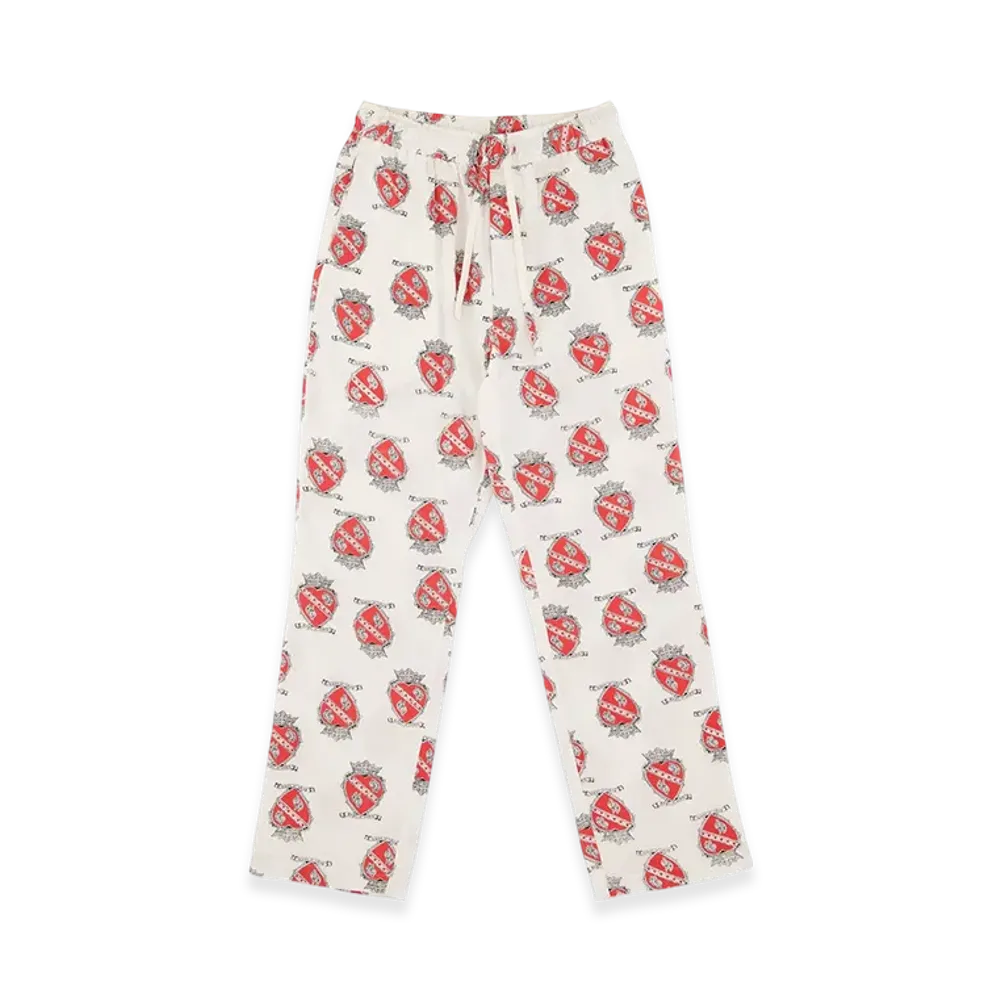 SAINT Mxxxxxx Pajama Pants Heart "White"