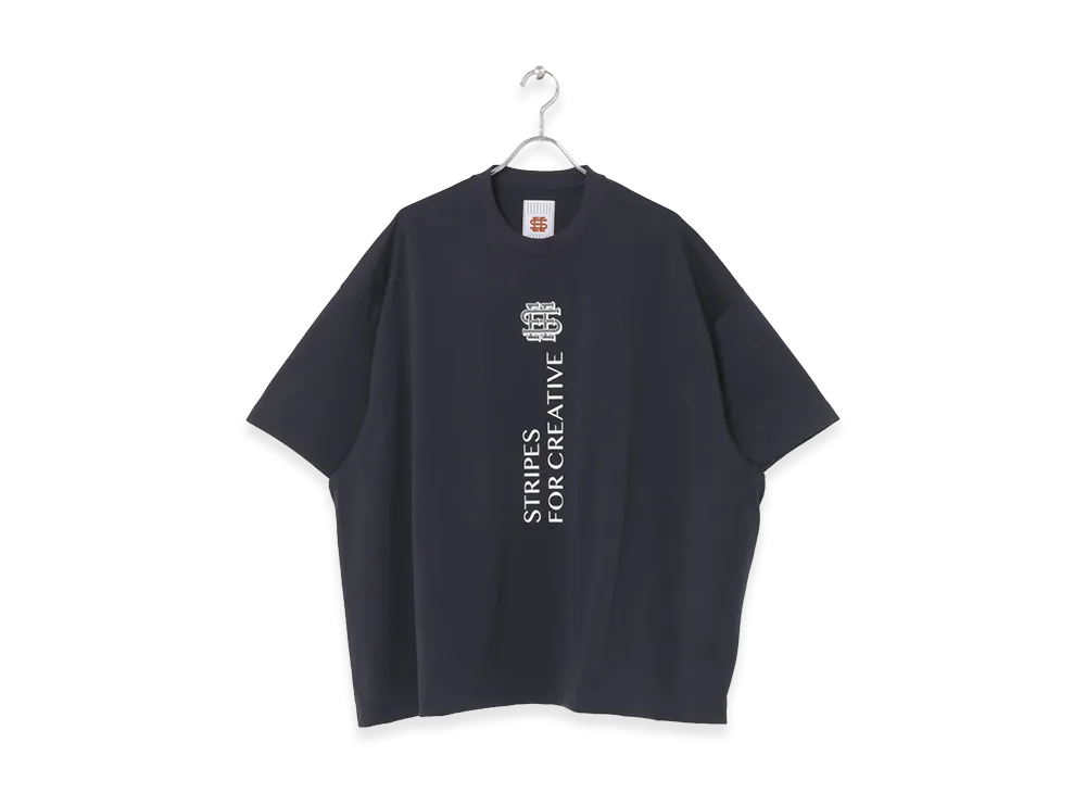 SEE SEE x URBS x S.F.C Super Big Flat SS Tee (Tech) "Navy"