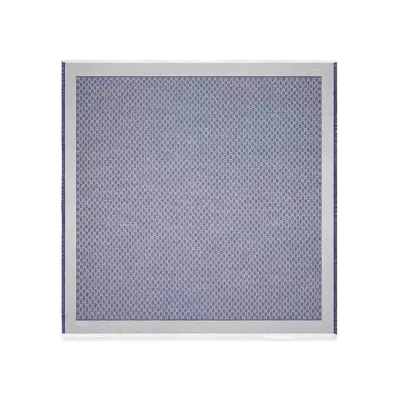 GUCCI Women's GG Silk Wool Shawl "White"