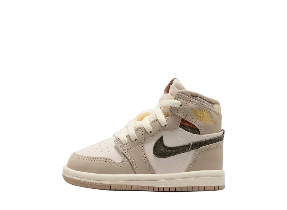 Nike TD Jordan 1 High OG "Khaki/Sail"