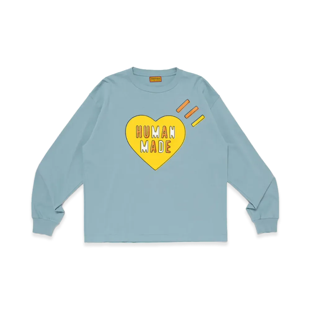 HUMAN MADE Graphic L/S T-Shirt "Blue"