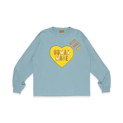 HUMAN MADE Graphic L/S T-Shirt "Blue"