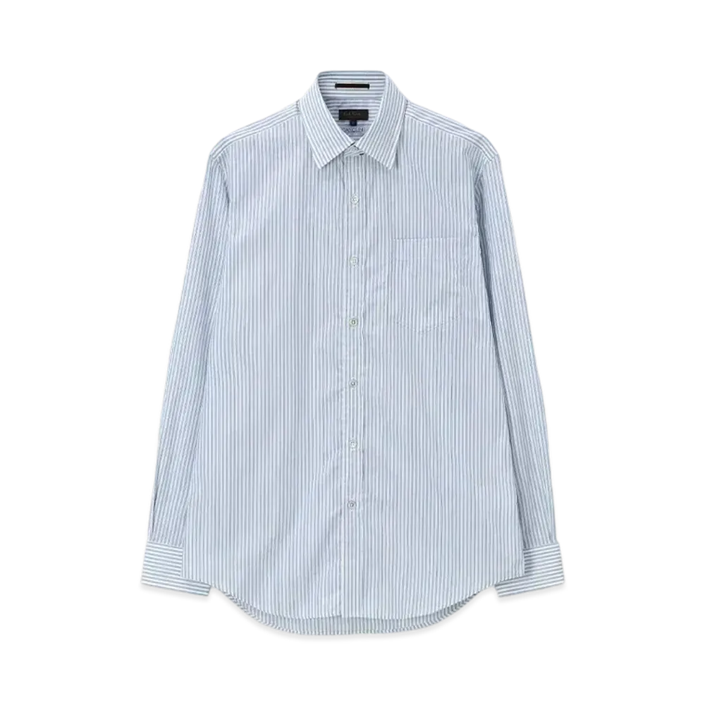Paul Smith Chic Thin Striped Dress Shirt "LightBlue"
