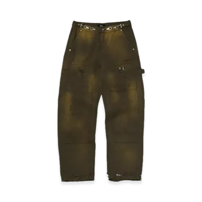 THUG CLUB TC Two Tone Washed Pants "Olive"