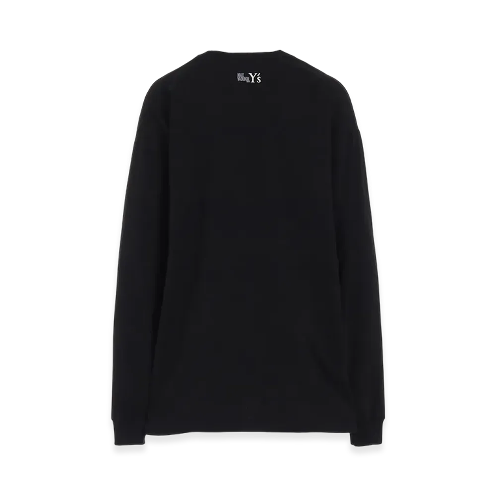 Y's x Max Vadukul Tokyo Long Sleeve T "Black"