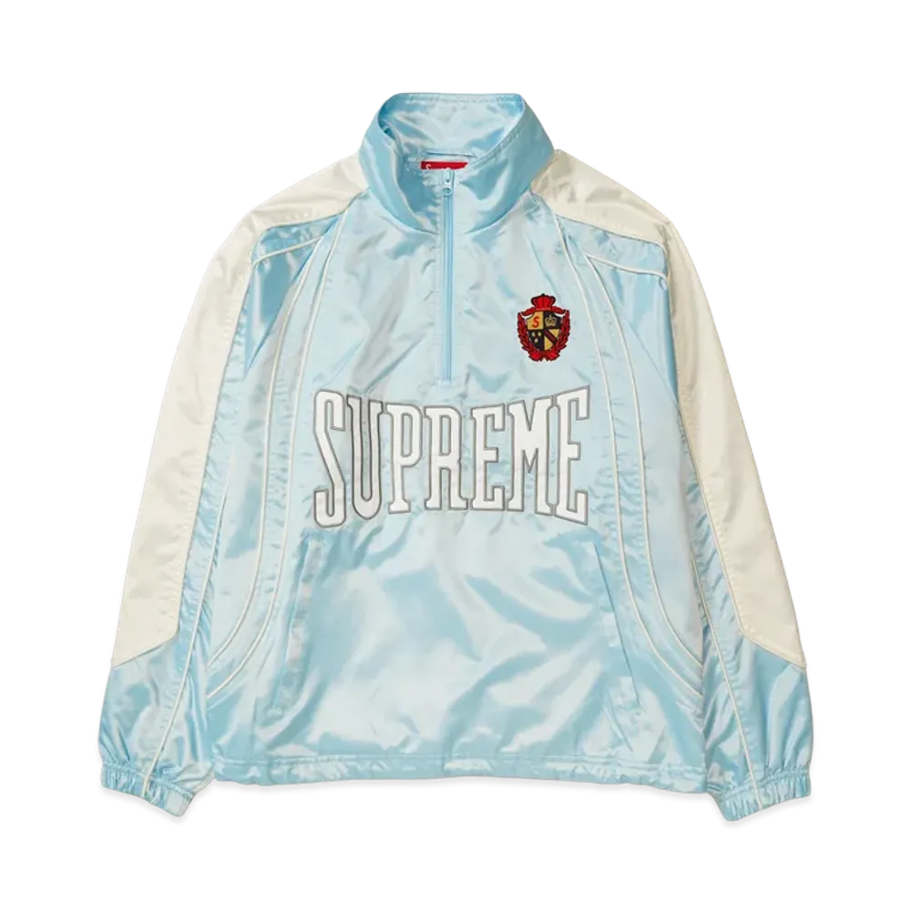 Supreme Satin Piping Pullover "Light Blue"