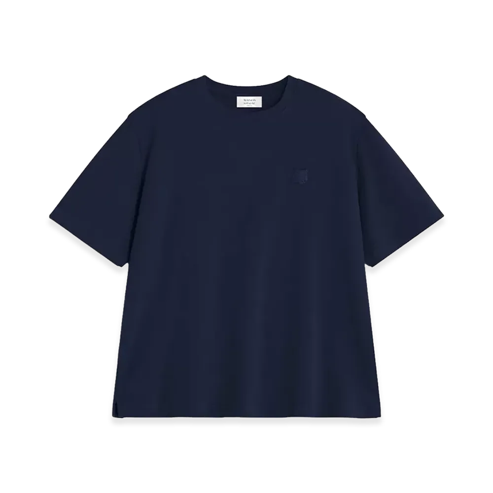 Maison Kitsune Fox Head Oversize Tee-Shirt "Classic Navy"