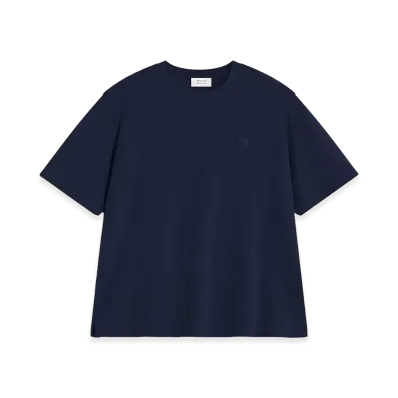 Maison Kitsune Fox Head Oversize Tee-Shirt "Classic Navy"