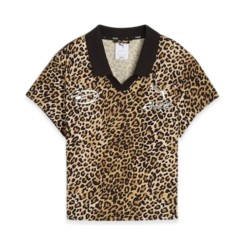PUMA x ASAP ROCKY Women's Animal Baby S/S Tee "Warm Beige-AOP"