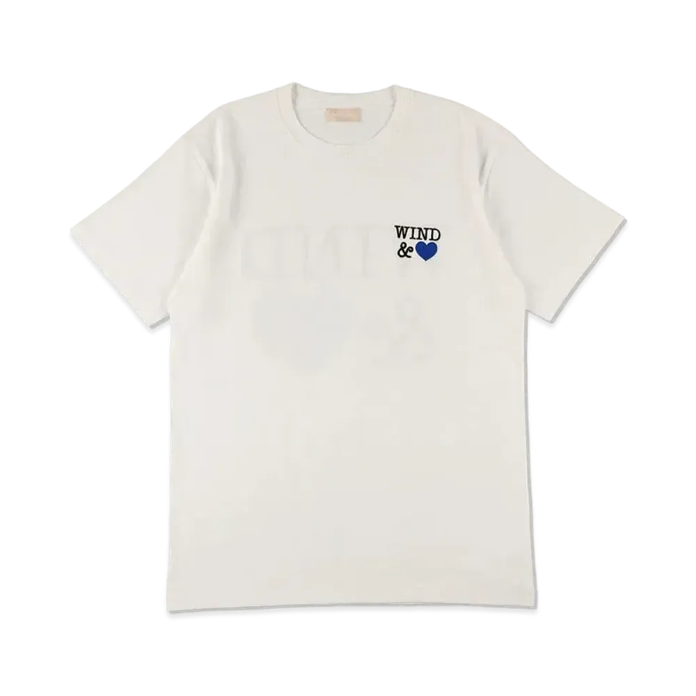 WIND AND SEA Logo Tee(Heart) "White"