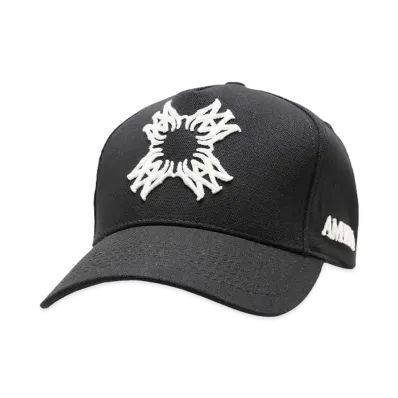 AMIRI MA QUAD CANVAS HAT "BLACK"