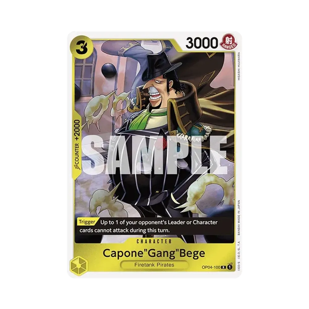 カポネ・ベッジ R [OP04-100]【英語版】(プレミアムブースター「ONE PIECE CARD THE BEST」)