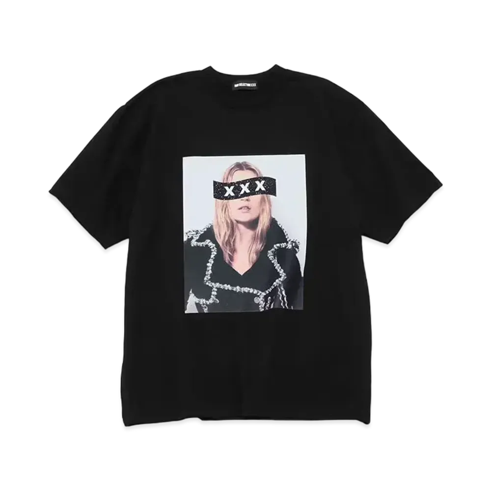 GOD SELECTION XXX x FRAGMENT T-Shirt "Black" GX-S23-10ST-02