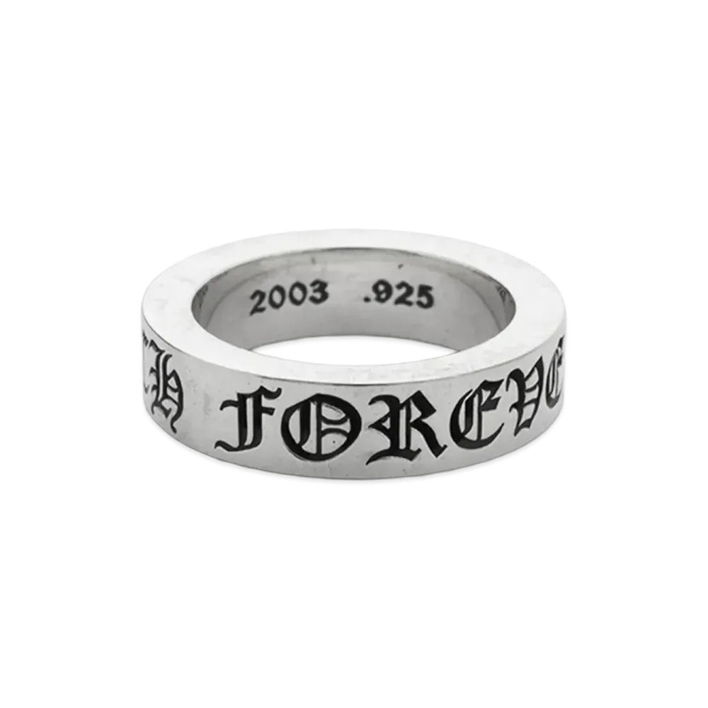 Chrome Hearts 6mm Spacer Ring FOREVER "Silver"
