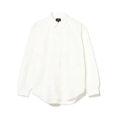 BEAMS Heavy Oxford Button-Down Shirt "White"