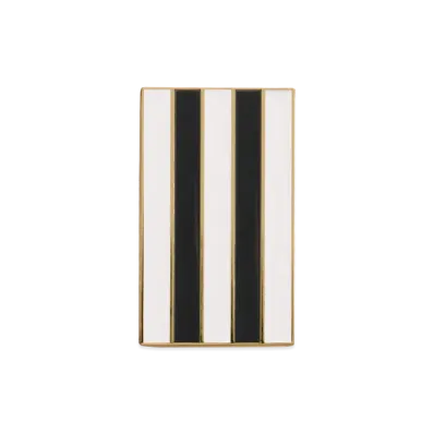 AMI PARIS Metal Ami De Coeur Stripes Small Box "Gold"