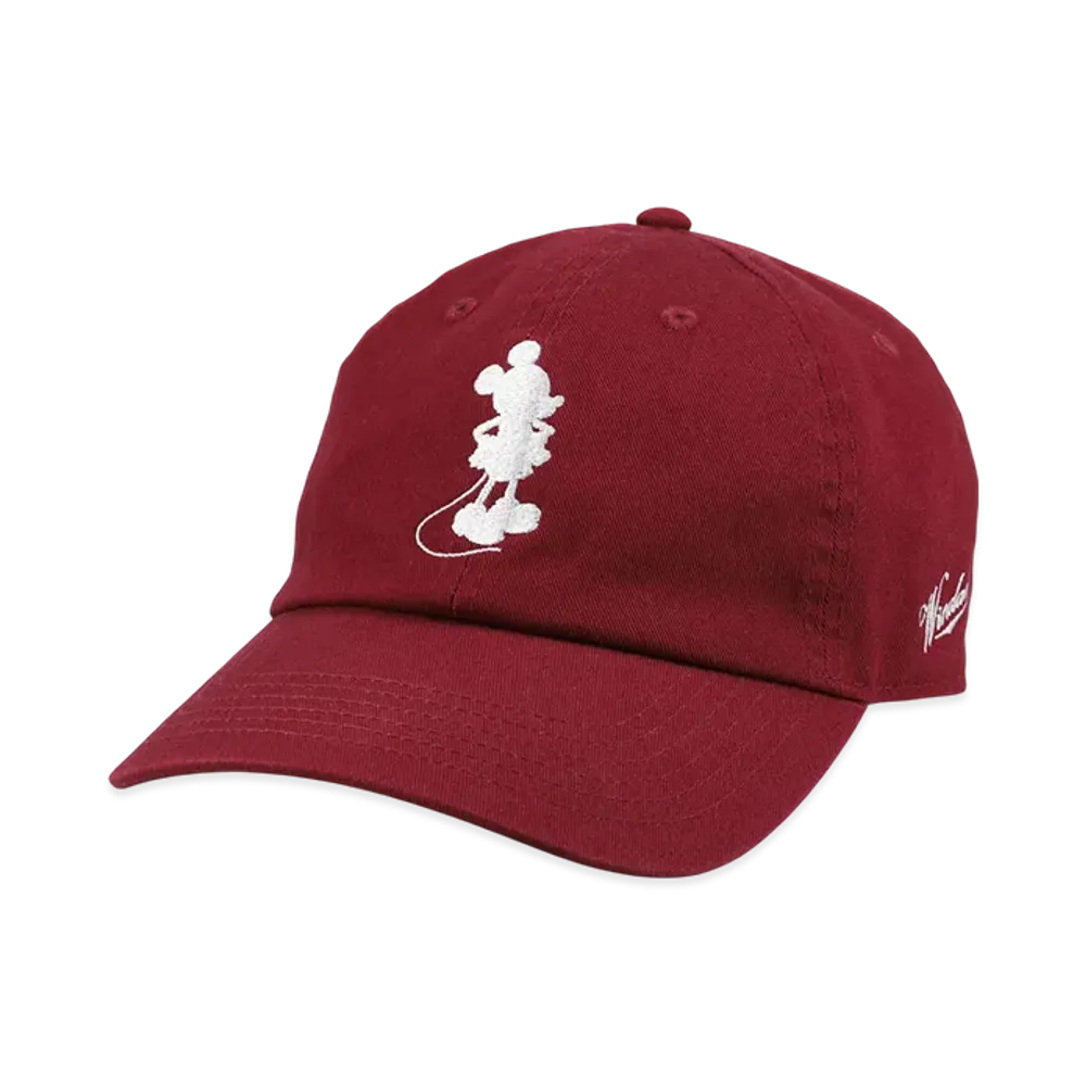 WIND AND SEA Mickey / Silhouette Cap "Red"
