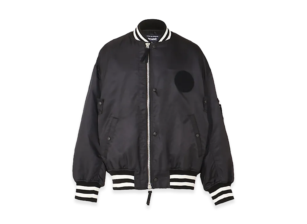 COMME des GARCONS HOMME Nylon Twill Blouson "Black"