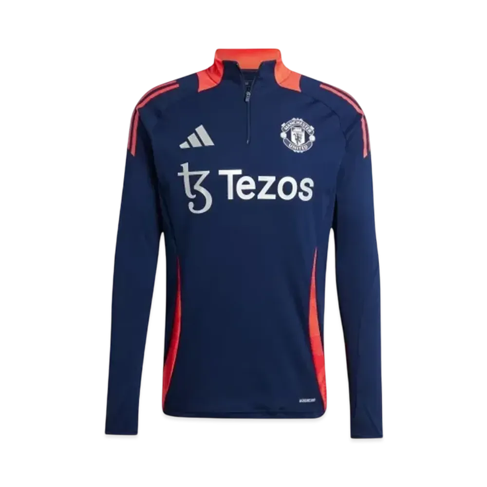 adidas Manchester United Tiro 24 Training Top "Night Indigo/Bright Red"